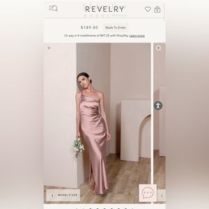 Revelry Bridesmaid Dress